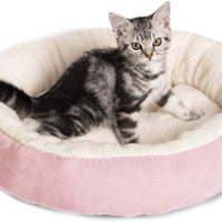 Tempcore Cama para gatos de interior, lavable a máquina, cama para gatos de 20 pulgadas para gatos o perros pequeños, antideslizante y parte inferior resistente al agua - BESTMASCOTA.COM
