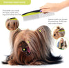 Pecute - juego de herramientas y peine desenredante. Hoja doble, peine tipo rastrillo + cepillo para acicalar. Remueve pelo de la capa inferior, nudos, marañas y pelo enredado - BESTMASCOTA.COM