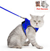 Arnés ajustable para mascotas, gato, gato, gato, gatito, arnés para caminar, chaleco de malla suave con tiras reflectantes, arnés para perros y gatos pequeños - BESTMASCOTA.COM