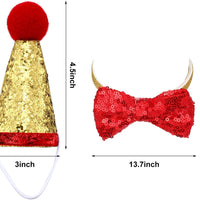 Gejoy - Juego de 12 juguetes de Navidad para gatos, incluye bolsa de cordón de Navidad, collar de gato, bola arrugada, caramelo, juguete giratorio rojo, árbol de Navidad de felpa, caña de gato - BESTMASCOTA.COM