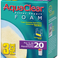 AquaClear Espuma Insertos, 3 paquetes - BESTMASCOTA.COM