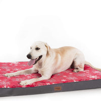 Petsure - Colchón ortopédico de Navidad para mascotas, para perros pequeños, medianos, grandes y gatos, con funda extraíble y lavable, resistente al agua, para cama de perro, 3 tamaños - BESTMASCOTA.COM