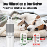 DamKee - Molinillo de uñas de perro de velocidad continua para perros y gatos - BESTMASCOTA.COM