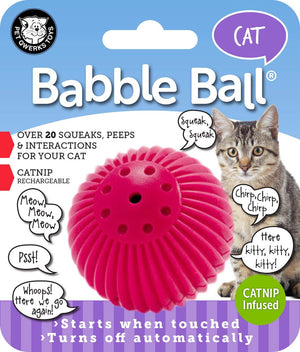 Pet Qwerks – Pelota de gato con infusor de gato, juguete interactivo para gato - BESTMASCOTA.COM