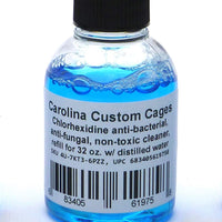 Carolina Custom jaulas Zoo Med reptisun 5.0 UVB T5HO 24 W 22" Tubo Fluorescente de iluminación de reptil y Clorhexidina solución 2%; 1 recambio hace 32 onzas de solución de trabajo - BESTMASCOTA.COM