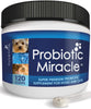 nusentia Probiotics Probiotico milagro Premium Fórmula para Wellness de apoyo para perros y gatos, 44 Gramos de polvos 120 Raciones - BESTMASCOTA.COM