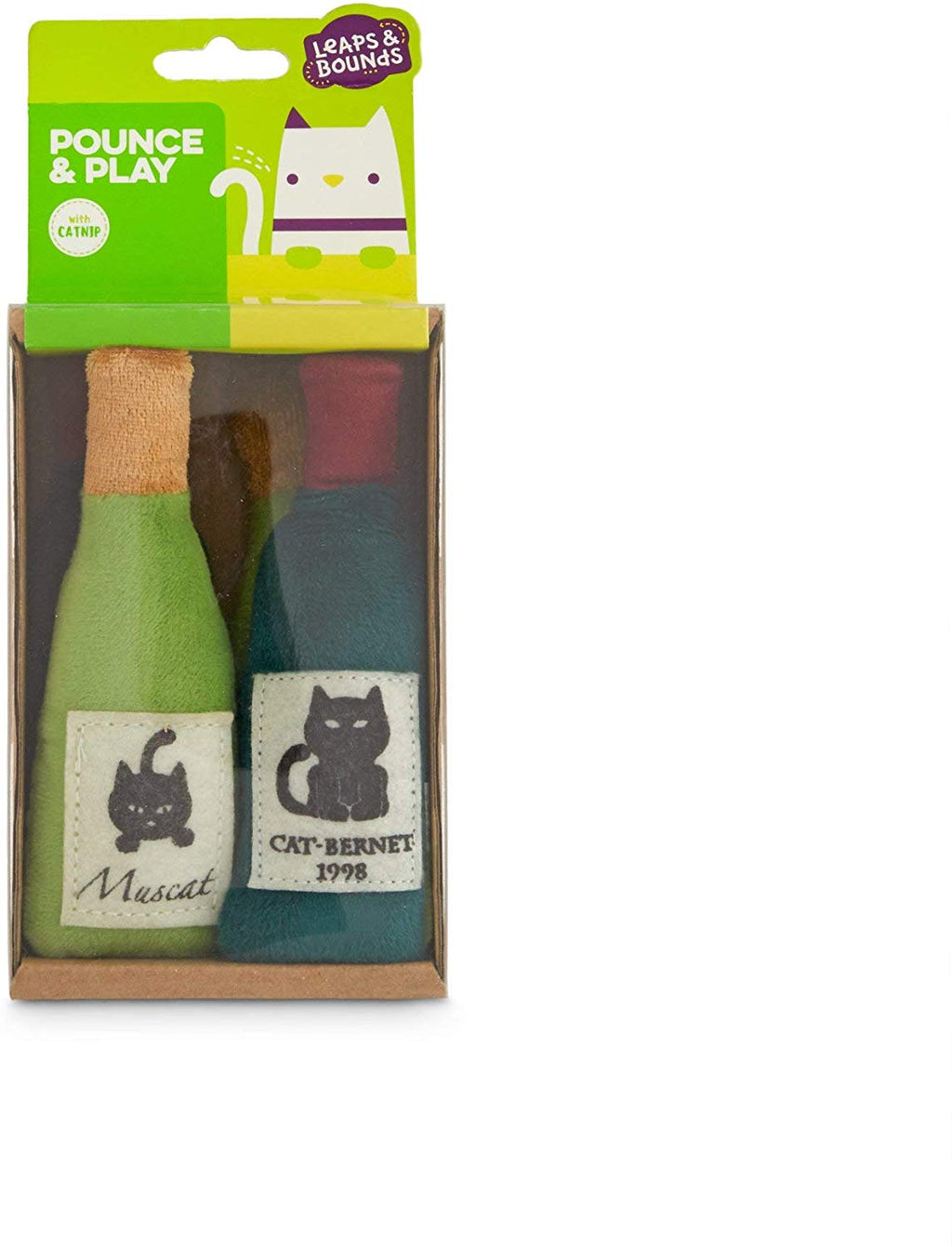 LEAPS & BOUNDS Case of Wine Cat Toy - BESTMASCOTA.COM