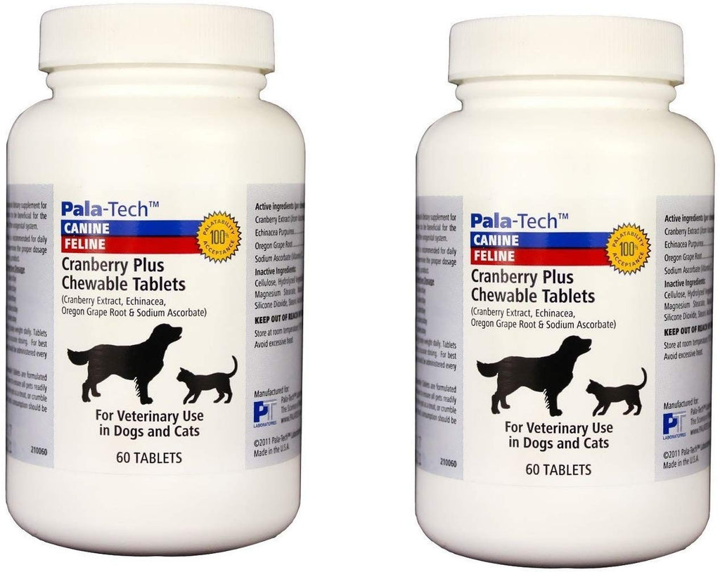 pala-tech Cranberry Plus 60 tabletas masticables para perros & gatos - BESTMASCOTA.COM