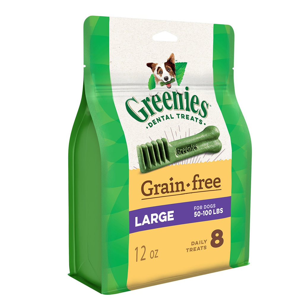 GREENIES Grain Free Dental Dog Treats - Large (50-100 lbs.) - BESTMASCOTA.COM