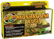 Zoo Med Mushroom Ledge, L, Negros & Grises - BESTMASCOTA.COM