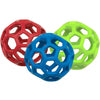 JW Hol-ee Roller Original - Bola dispensadora de dulces para perro, goma natural dura, varios colores - BESTMASCOTA.COM