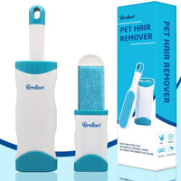 Cepillo removedor de pelo para mascotas, removedor de pelo de mascotas con base autolimpiable, cepillo para quitar pelo de mascotas de doble cara, el mejor cepillo para quitar el pelo de las mascotas - BESTMASCOTA.COM