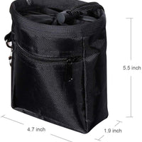 Zacro Bolsa de entrenamiento de perros con correa ajustable con correa ajustable y un juego de clicker para entrenar, m, Negro - BESTMASCOTA.COM