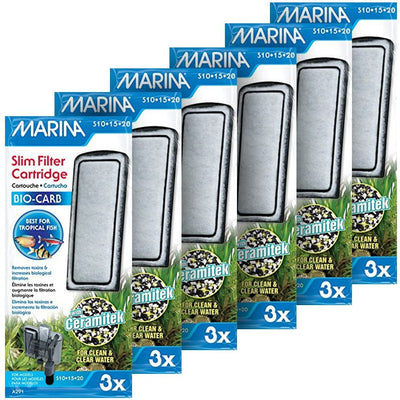 Marina Slim Filter Carbon Plus Ceramic Cartridge - BESTMASCOTA.COM