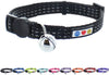 Pawtitas - Collar reflectante para gato con hebilla de seguridad extraíble - BESTMASCOTA.COM