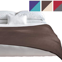 Manta impermeable superior, protector de cama y muebles de lujo para personas y mascotas, a prueba de fugas, barrera de humedad, forro polar suave - BESTMASCOTA.COM