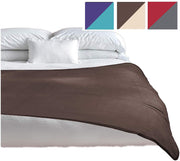 Manta impermeable superior, protector de cama y muebles de lujo para personas y mascotas, a prueba de fugas, barrera de humedad, forro polar suave - BESTMASCOTA.COM