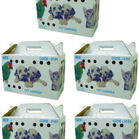 yml Caja de viaje para animales pequeños, lote de 5 - BESTMASCOTA.COM