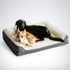 Petsure - Cama ortopédica de espuma viscoelástica para perros pequeños, medianos, grandes y mascotas. Sofá de cama para perros extra grande lavable con funda extraíble, parte inferior antideslizante - BESTMASCOTA.COM