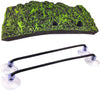 Turtle Platform for Aquarium - Floating Dock for Relaxation, Drying & Basking - Green, Rubber Foam Island Terrarium Décor - Great Spot for Heat Conduction - with 4 Suction Cups & 2 Brackets for Easy - BESTMASCOTA.COM