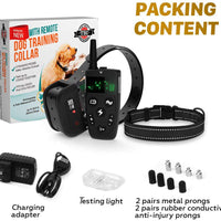 TBI Pro - Collar de entrenamiento profesional para perros con mando a distancia (1600 pies) - BESTMASCOTA.COM