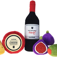 munchiecat Wine and Cheese Toys for Cats | Unique Gift for Cat Adoption, Wine Lovers, Housewarming Gift - BESTMASCOTA.COM