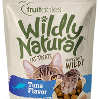 fruitables Wildly Cat Treats naturales Atún Sabor (2,5 oz) - BESTMASCOTA.COM
