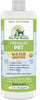 Aditivo de agua dental premium para mascotas para perros, gatos y animales pequeños, cuidado dental de perro para malas mascotas respiración bucal cuidado bucal que combate el sarro, la placa y la enfermedad de las encías [17 oz] desodorizador de pasta de - BESTMASCOTA.COM