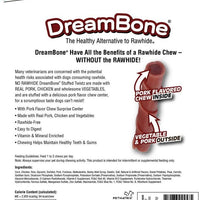 dreambone Stuffed Twistz con cerdo Sabor Masticar inside-2 paquetes de 9 Twistz cada - BESTMASCOTA.COM