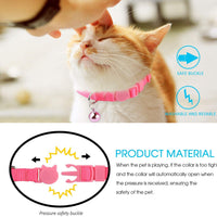 Numal cachorro ID collares para perros y gatos juego de, 12 piezas hecho de Super suave de nylon y cierre de seguridad Ideal para forro polar Identificación con tabla de registros - BESTMASCOTA.COM