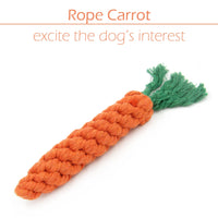 Conjunto de juguetes para perro pequeño, paquete de 6, balón, cuerda y juguetes para masticar para cachorro - BESTMASCOTA.COM