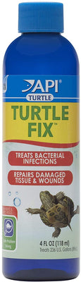 Productos de tortuga API: eliminador de lodos para limpiar el acuario, acondicionador de agua para hacer que el grifo sea seguro para las tortugas, remedio TURTLEFIX para tratar infecciones bacterianas y reparar el tejido dañado - BESTMASCOTA.COM