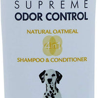 Champú y acondicionador Nature's Miracle Supreme Odor Control natural de avena, con aroma a miel salvia, de 32 onzas - BESTMASCOTA.COM