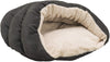 Cama para mascota en forma de cueva, para acurrucarse, de Ethical Pets, 22", Negro - BESTMASCOTA.COM