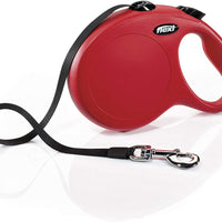 Flexi Classic Correa retráctil para perro en rojo, 26.0 in - BESTMASCOTA.COM
