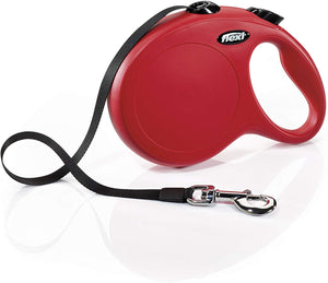 Flexi Classic Correa retráctil para perro en rojo, 26.0 in - BESTMASCOTA.COM