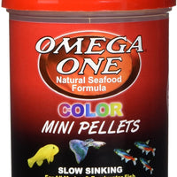 Omega One Color Mini Pellets, Sinking - BESTMASCOTA.COM