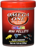 Omega One Color Mini Pellets, Sinking - BESTMASCOTA.COM