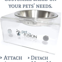 Comedero individual PetFusion innovador magnético para mascotas. Junta, separa, agrega, mezcla y combina. - BESTMASCOTA.COM