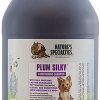 Nature's Specialties Champú acondicionador para mascotas de color ciruela sedoso, diluye hasta 24:1 fabricado en Estados Unidos - BESTMASCOTA.COM