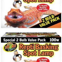 Zoo Med Repti Basking Spot Lamp Value Pack, 100 Watts - BESTMASCOTA.COM