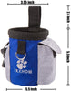 ZEXHOM Dog Treat Pouch, Portable Dog Training Bag with Belt Clip, Drawstring Design Training Pouch with Dog Bag Dispenser, Perfect Food Snack Storage Holder for Puppy Training and Walking - BESTMASCOTA.COM