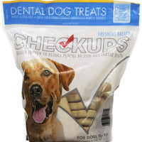 checkups- Dog Treats Dental, 24 ct 48 oz. Para Perros 20 + libras (2 Bolsas, 48 Count Total) - BESTMASCOTA.COM
