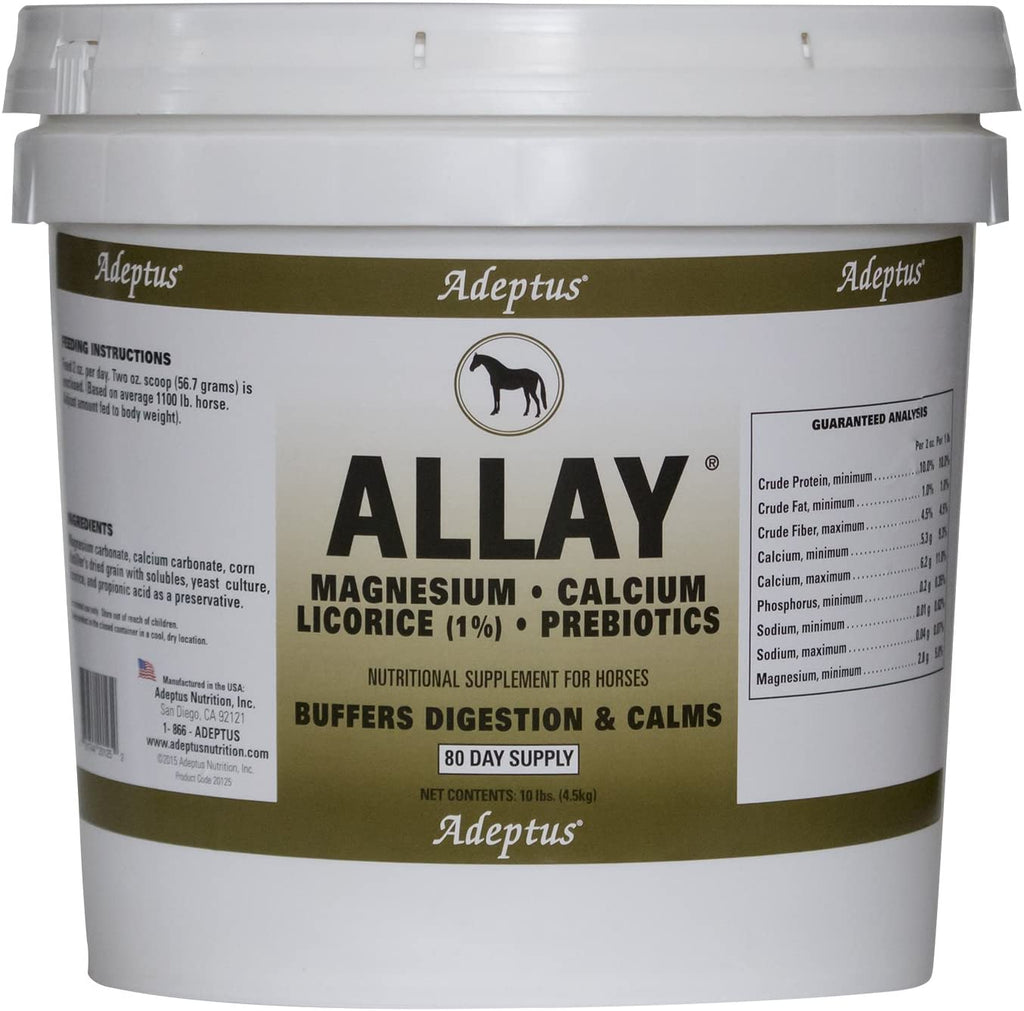 Adeptus Nutrition Allay EQ Suplementos articulados, 10 lb./10 x 10 x 10 - BESTMASCOTA.COM