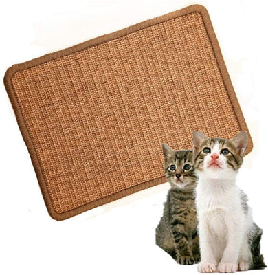 Alfombra rascadora para gatos, sisal natural, protección para jugar - BESTMASCOTA.COM