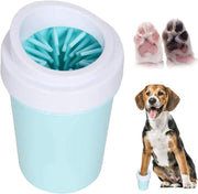 Bealy - Limpiador de huellas de perro grande y pequeño, fácil de usar, portátil, limpiador de patas de perro, con arandelas de silicona - BESTMASCOTA.COM