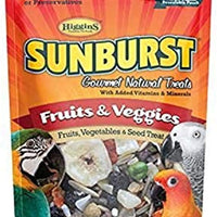Higgins Sunburst Fruits & Veggies Gourmet Treats Conures, Parrots & Macaws - BESTMASCOTA.COM
