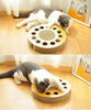 LECWAY Puzzles para Gatos Rompecabezas Juguete de Gato Interactivo Juguete de Gato Juguete de Tratamiento para Gato Pelota Juguete de Juguete Interactivo Rascador de Gato Pelota Rascador de Gato 13" - BESTMASCOTA.COM