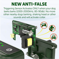 TBI Pro Collar de corteza de perro – Detección de ladridos inteligente profesional eficaz K9 – recargable con tres modos antipliegue: pitido, vibración para razas de perros pequeñas, medianas, grandes – IPx7 impermeable - BESTMASCOTA.COM