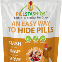 PillStashios – Pill Treat Pockets for Dogs, Easy Pill-Masker for Liquid, Powder and Capsule Medicine, Grain-Free, Gluten Free, Soy Free Pill Pouch - BESTMASCOTA.COM